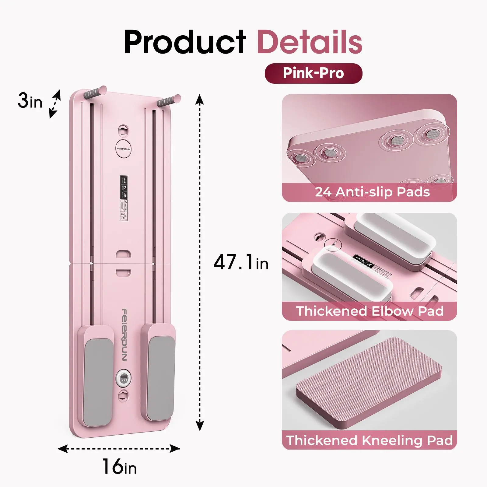 Foldable Pilates Board Multifu - Pilate Yoga Workout 评论和价格