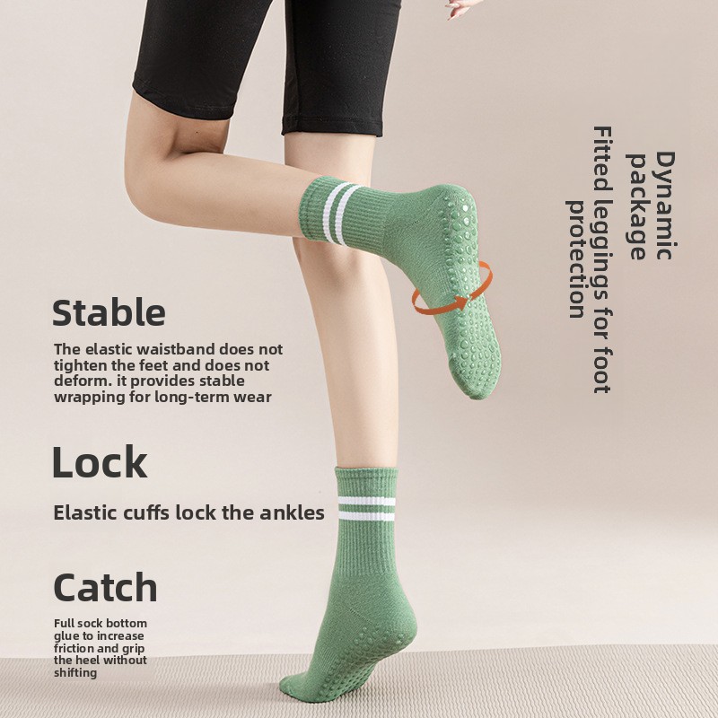 That girl Women Mid Calf Doubl - Pilate Yoga Workout 评论和价格