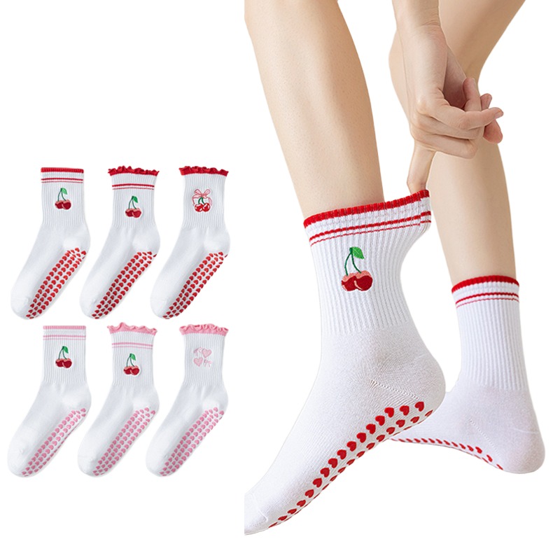 1 Pairs Cross-Border Professio - Medias Para Pilates Y Yoga 评论和价格