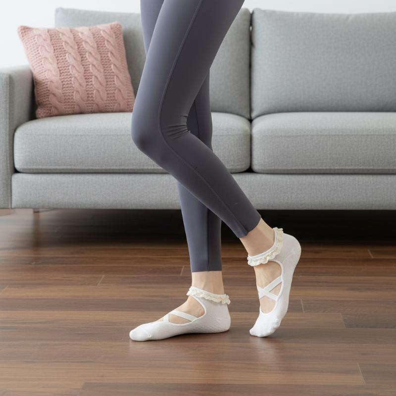 1Pairs Cute Lacework Pilates S - Pilates & Yoga Vida 评论和价格