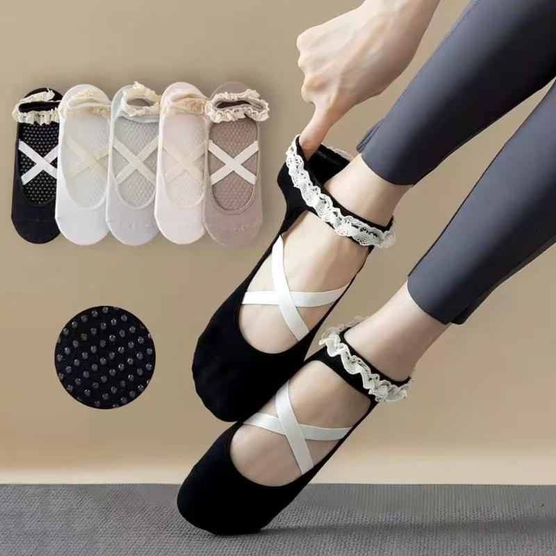 1Pairs Cute Lacework Pilates S - Pilates & Yoga Vida 评论和价格